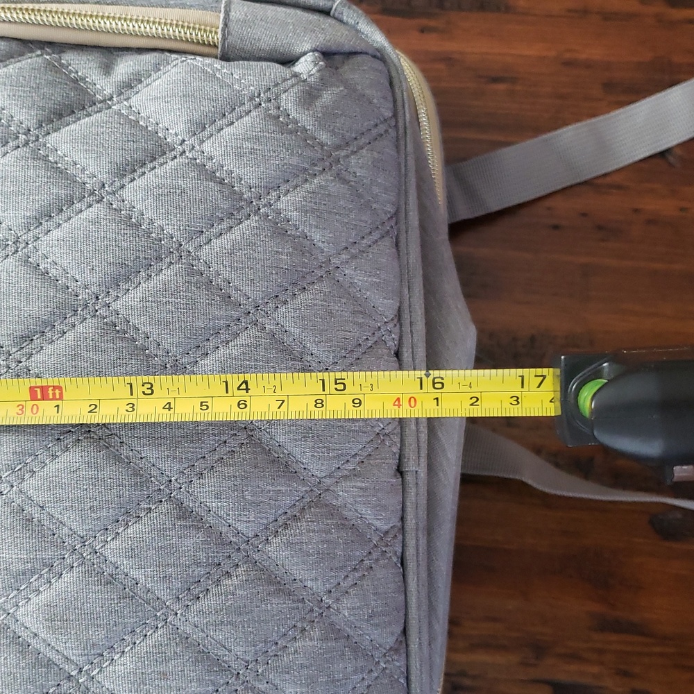 Sunshine Gray Backpack Diaper Bag Multifunction Like New - SALE - Picture 14 of 17